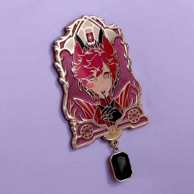 Enamel Pin Alastor Katia Meraki 2