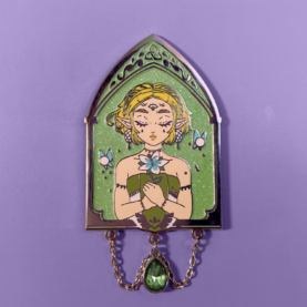 Enamel Pin Silent Princess Katia Meraki 1