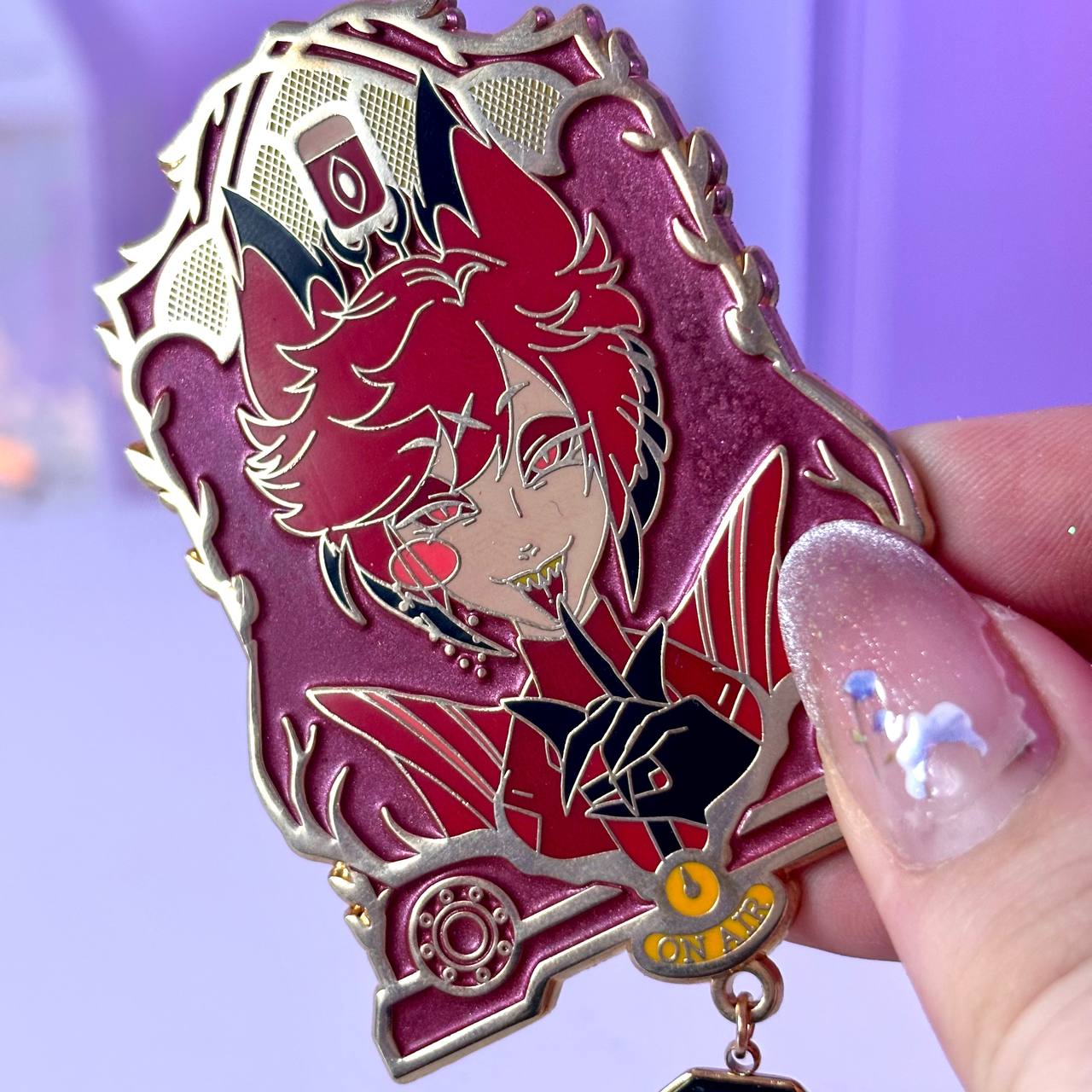 Enamel Pin Alastor Katia Meraki 2