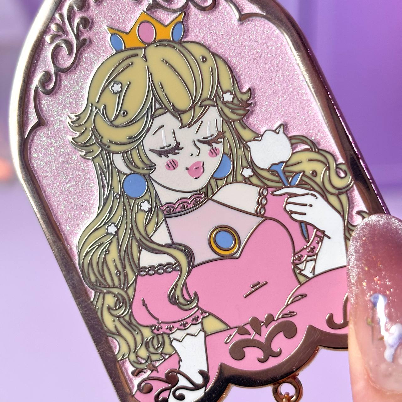 Enamel Pin Fruit Princess Katia Meraki 3