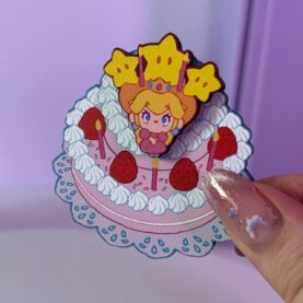 Wooden Pin Princess Cake Katia Meraki 1